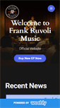 Mobile Screenshot of frankruvolimusic.com