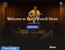 Tablet Screenshot of frankruvolimusic.com